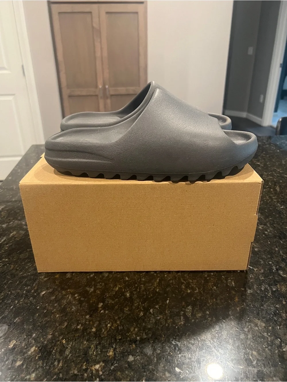 adidas YZY Slide in Charcoal